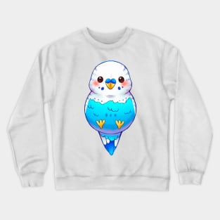 Blue Parakeet Crewneck Sweatshirt